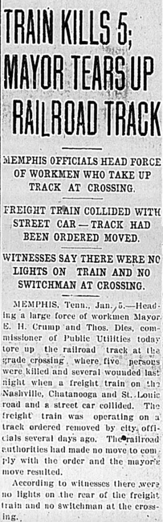 Headlines 1-5-1914 in the Fairmont West Virginian newspaper