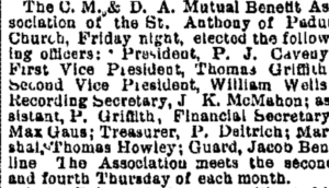 Bridgeport News in the Wheeling register 12-16-1894