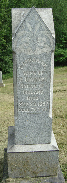 Catherine's gravestone